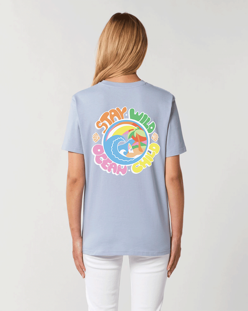 Adults - Stay Wild Ocean Child Live Kind T-Shirt