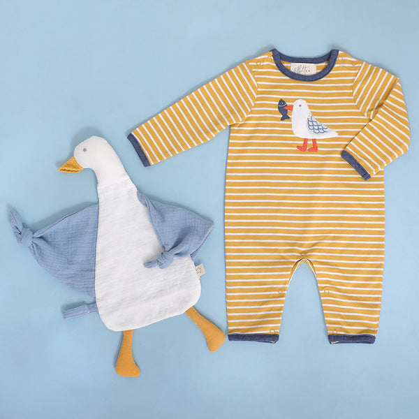 Applique Sammy Seagull Babygrow