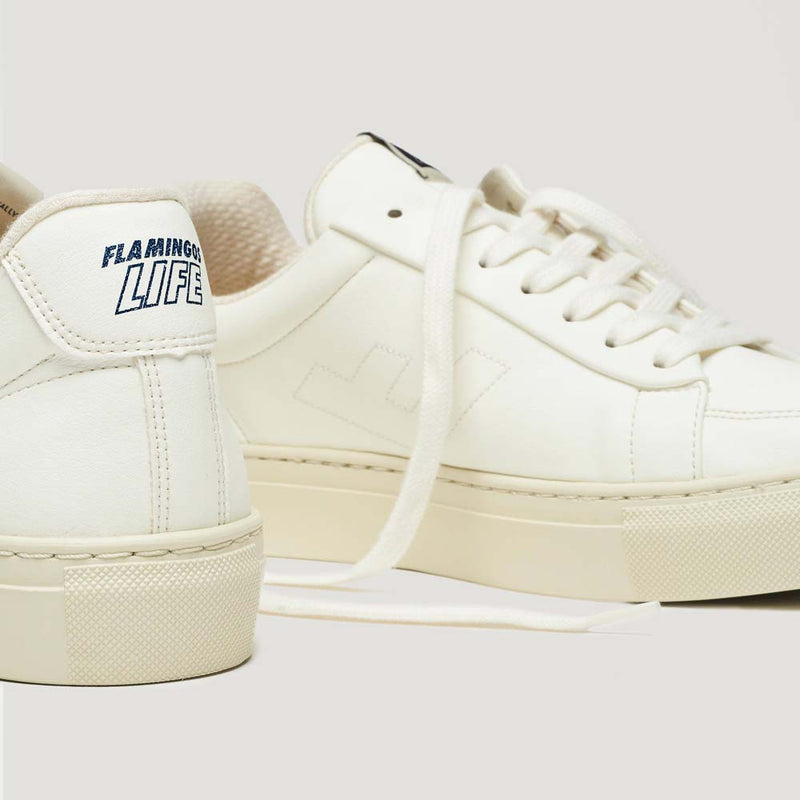 Classic 70s Trainers - Off White & Ecru