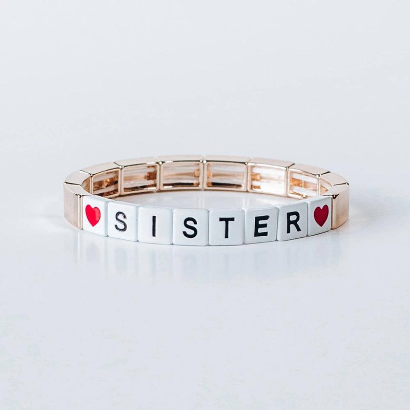Sister - Block Bracelet