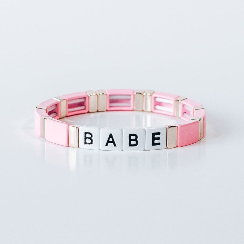 Babe - Block Bracelet