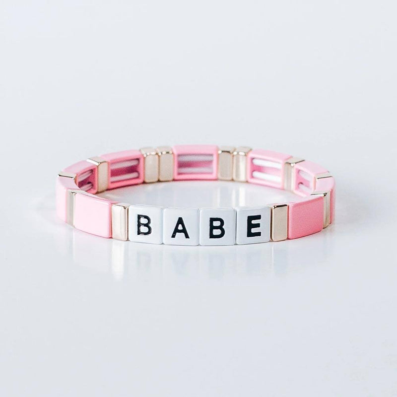 Babe - Block Bracelet