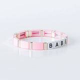 Babe - Block Bracelet