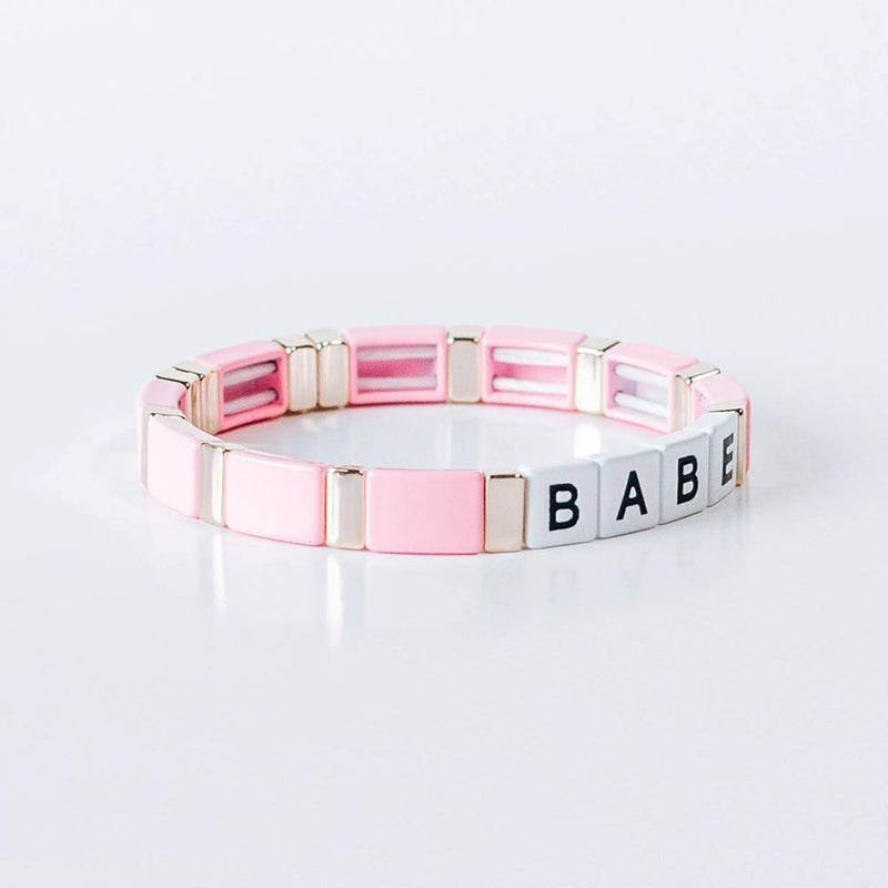 Babe - Block Bracelet