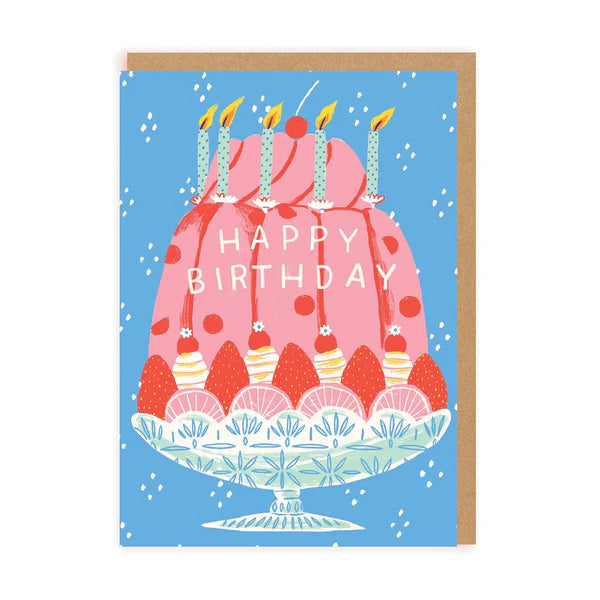 Happy Birthday Trifle Cake Card