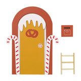 Gingerbread House Elf Door