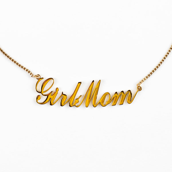 Girl Mom Necklace