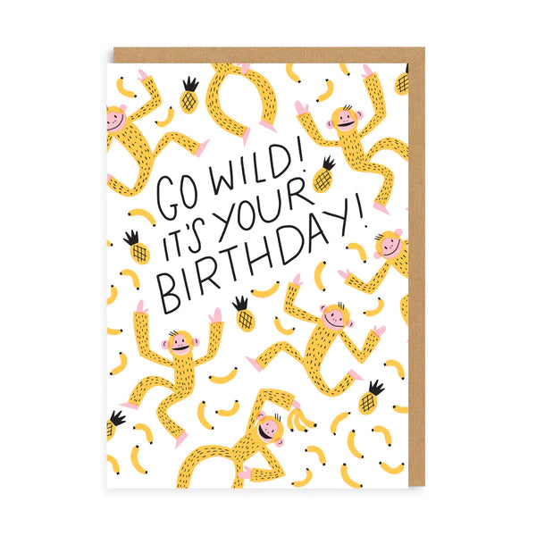 Go Wild! It's Your Birthday Card