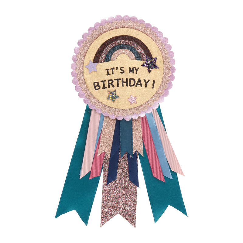 It's My Birthday Rosette Badge