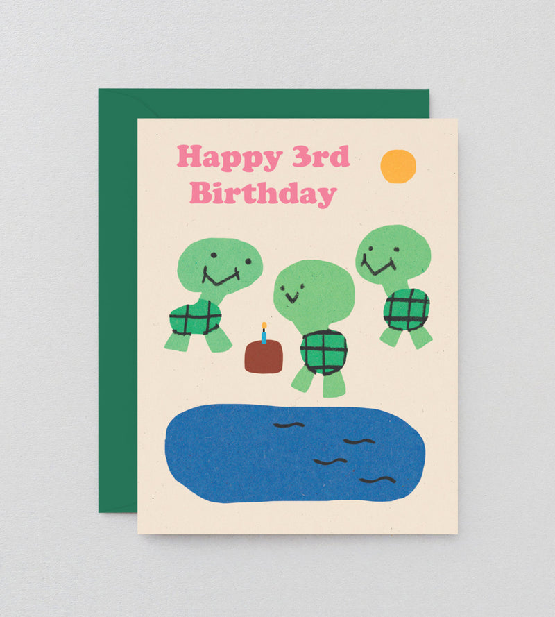 Happy 3rd Birthday Card
