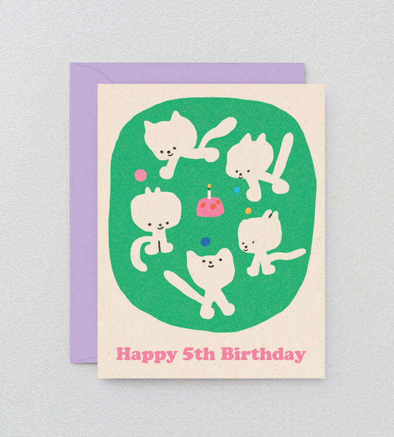 Happy 5th Birthday Card