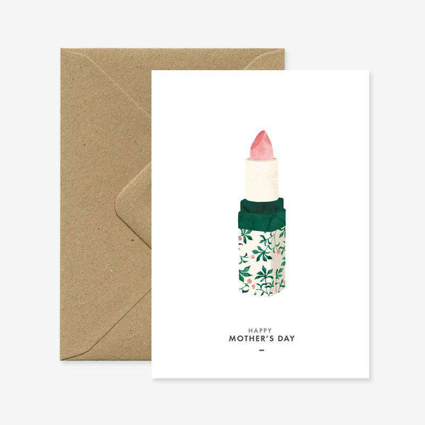 Mother's Day Lipstick Card - Crane and Kind