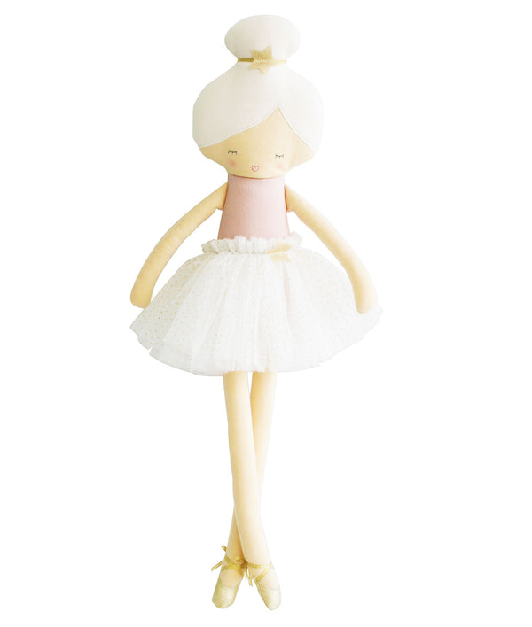alimrose arabella ballerina doll pale pink crane and kind