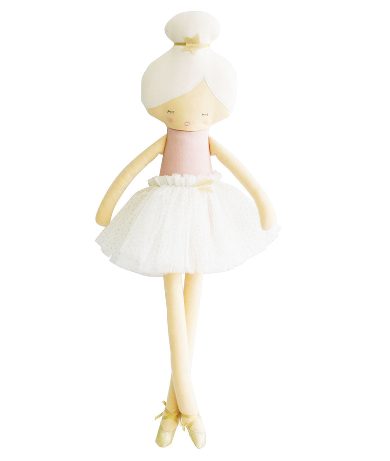 alimrose arabella ballerina doll pale pink crane and kind