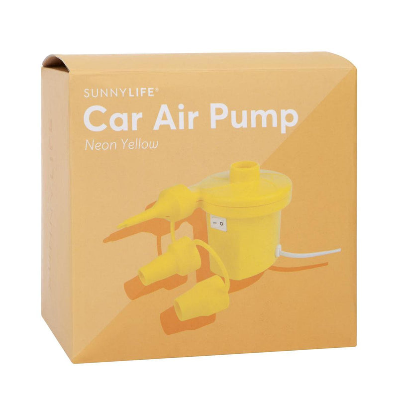 Yellow Car Air Pump Neon