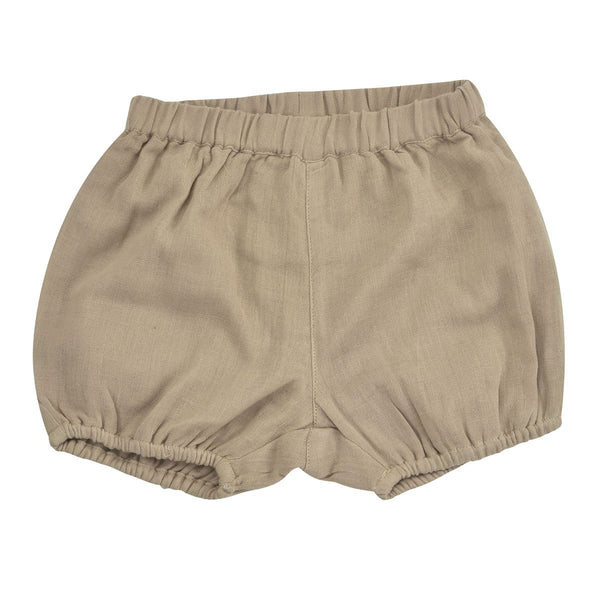 Taupe Muslin Bloomers by Pigeon at Crane and Kind