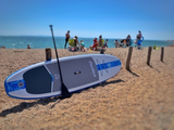 airstick entry paddle board package with kayak seat paddle and bag from Fatstick at crane and kind on the beach image