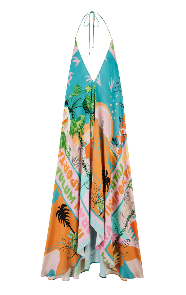 Vacanze Orange Dress