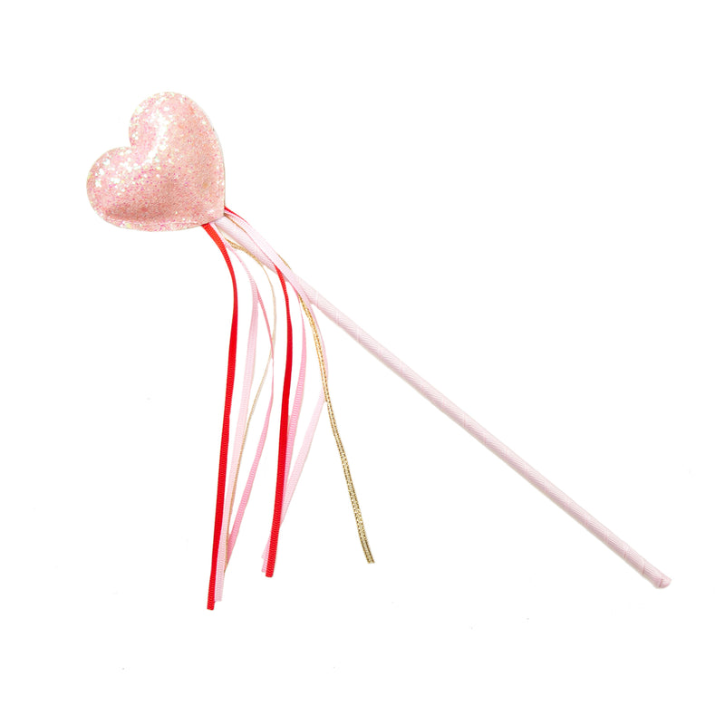 Glitter Heart Wand