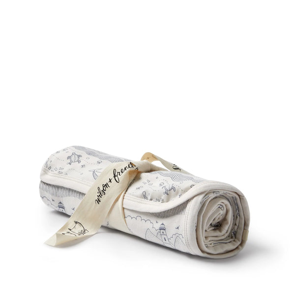 Seaside Swaddle Baby Blanket