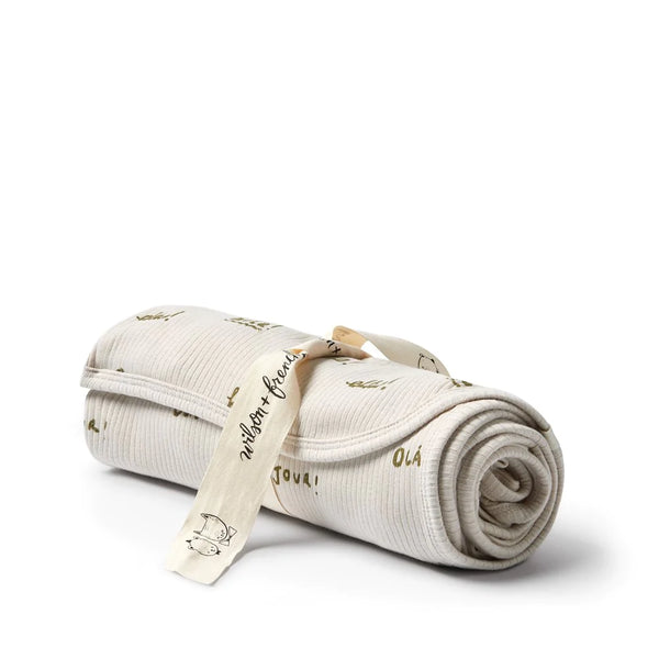 Bonjour Swaddle Baby Blanket