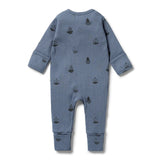 Organic Zipsuit - Billie Boats