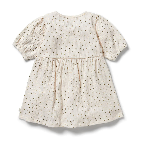 Crinkle Cotton Dress - Chasing the Moon