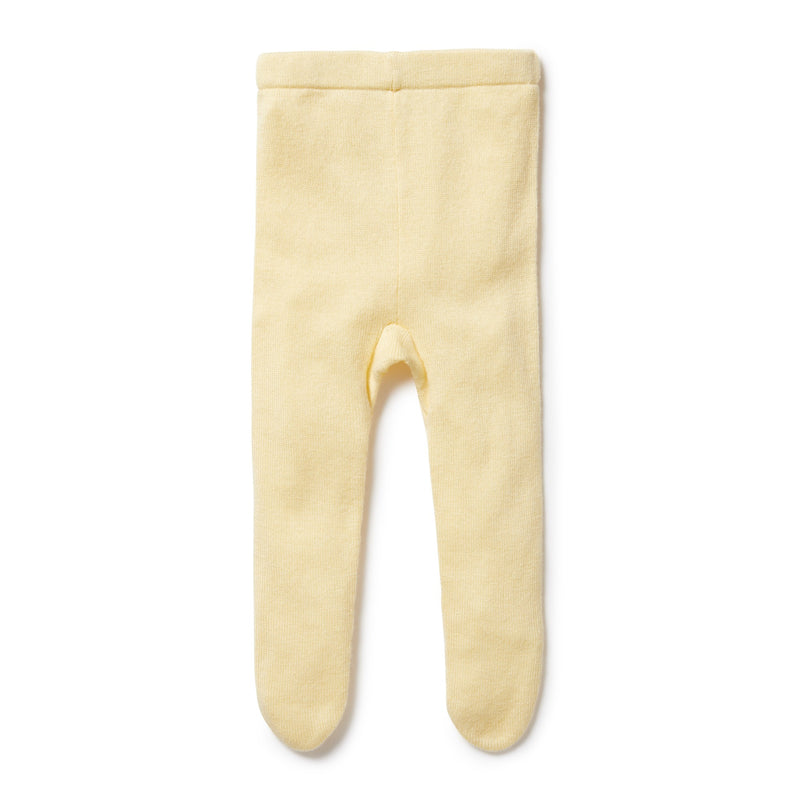 wilson and frenchy yellow knit legging crane and kind