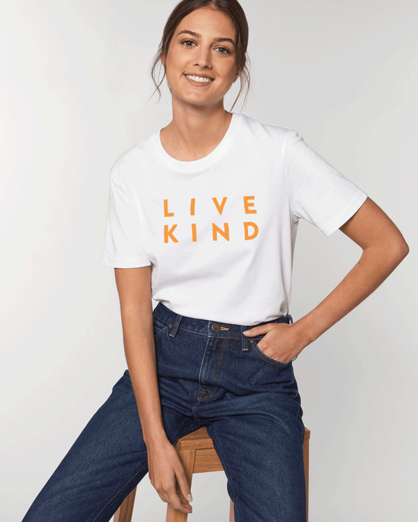 Adults - Live Kind White T-Shirt