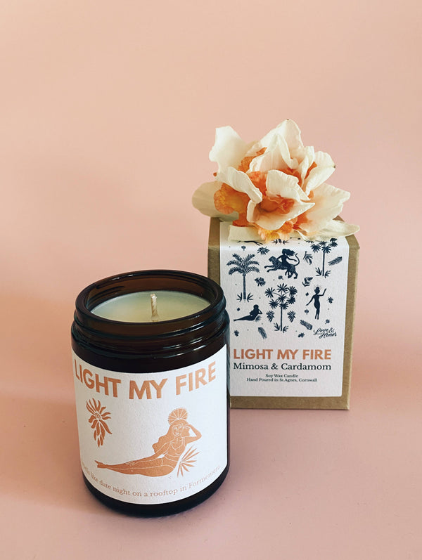 Light My Fire - Midi 180ml vegan soy wax candle