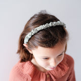 mimi and lula gingham scunchie alice band crane and kind