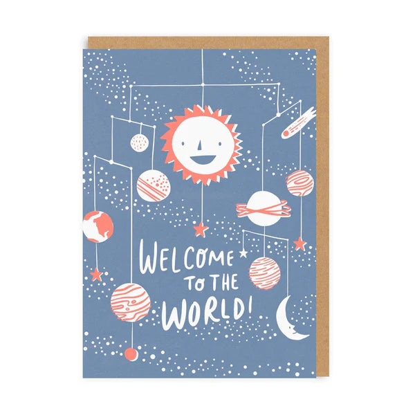 Welcome to the World New Baby Card