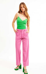 Rose Pink Jeans