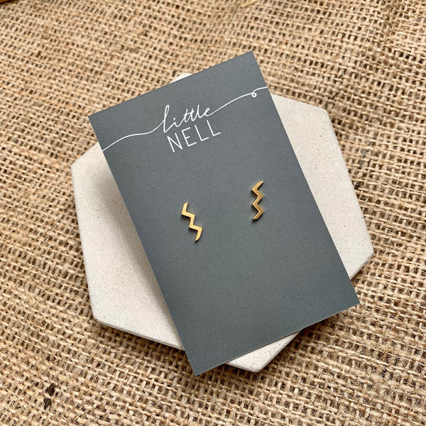 Wave Stud Earrings