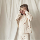 Kids Noel Pyjamas by hunter and rose at crane and kind