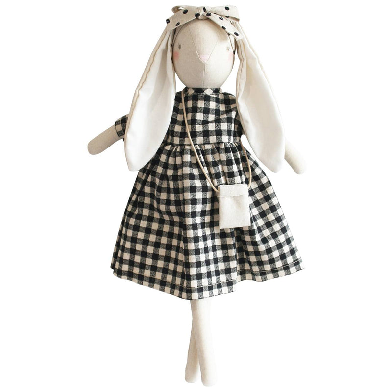 alimrose sofia bunny black check crane and kind